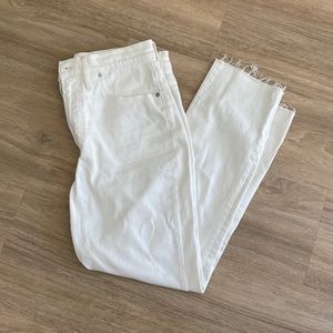 MADEWELL WHITE JEANS